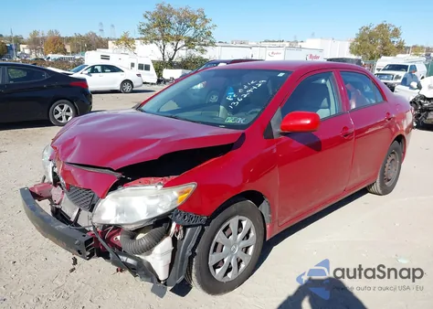 2009 Toyota Corolla Le из США, поврежденный, VIN 2T1BU40E39C112603